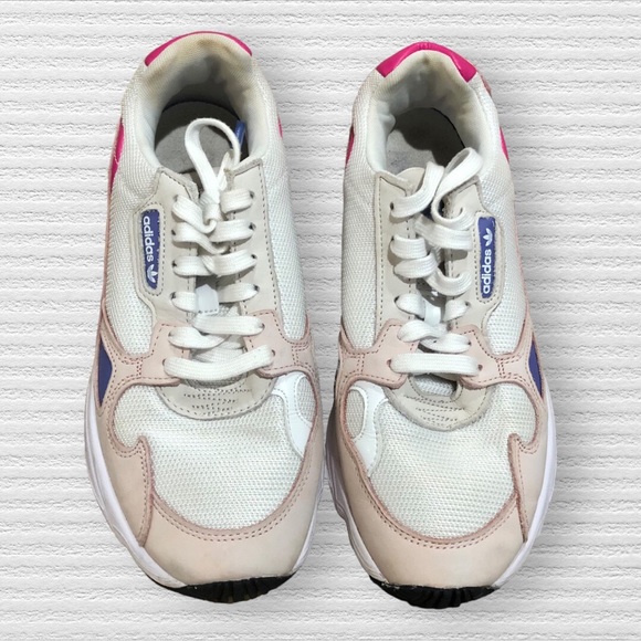 Adidas | Falcon | Cloud White/Light Pink/Joy Purple - Picture 7 of 13